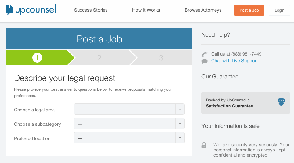UpCounsel - Find Legal Services