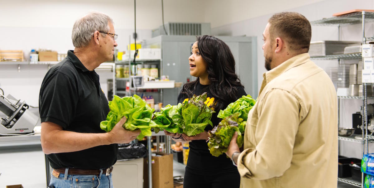 Zume Pizza founder, Julia Collins and head chef emphasize the importance of high quality ingredients.