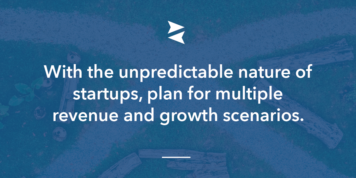 Banner Image: When you're at a startup it's essential to plan for multiple outcomes.