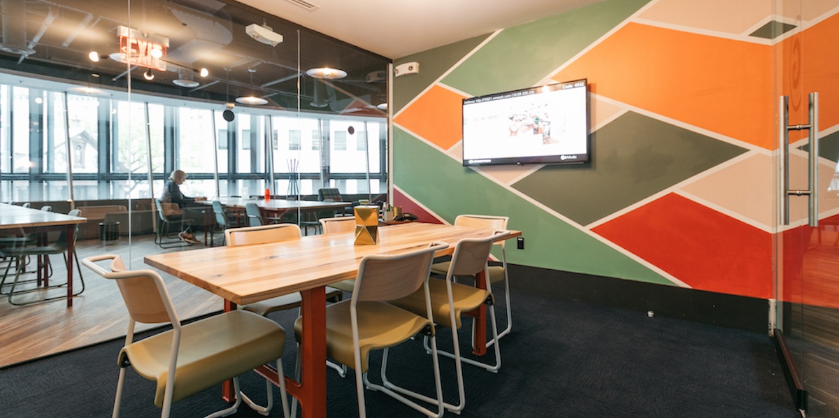 shared office spaces are more stylish and have better amenities for functional meetings