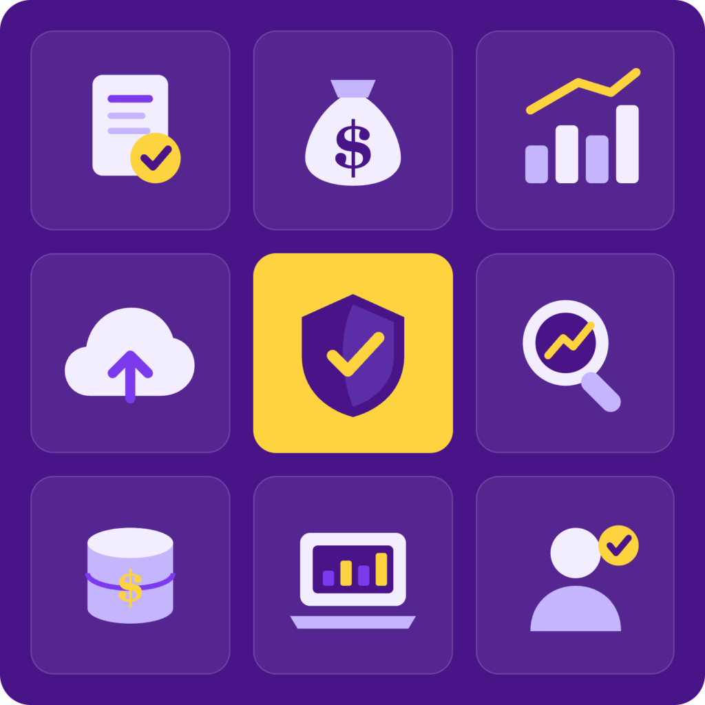 indinero services icon collage